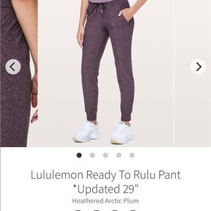 Lululemon Ready to Rulu Pant Size 6